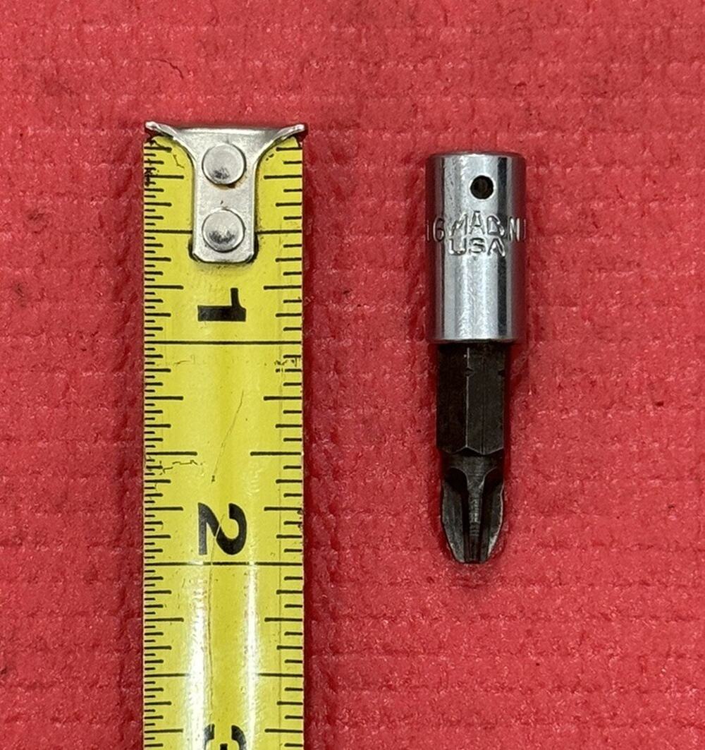 Mac Tools M106, 1/4" Drive SAE 5/16" Philips Head Socket Made in USA